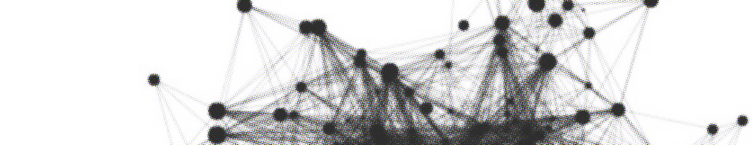 Particle network diagram