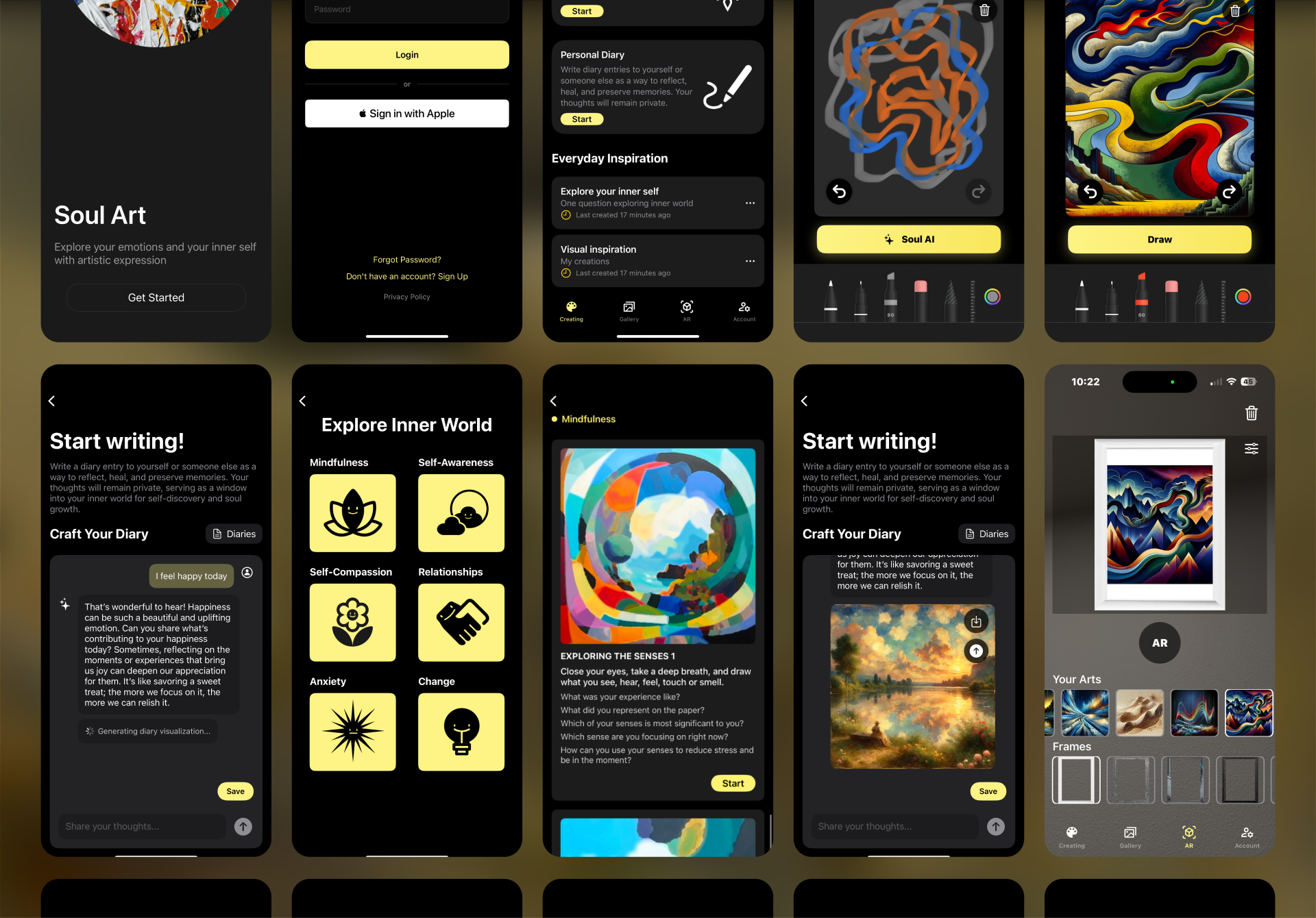 SoulArt designed — mix screenshot